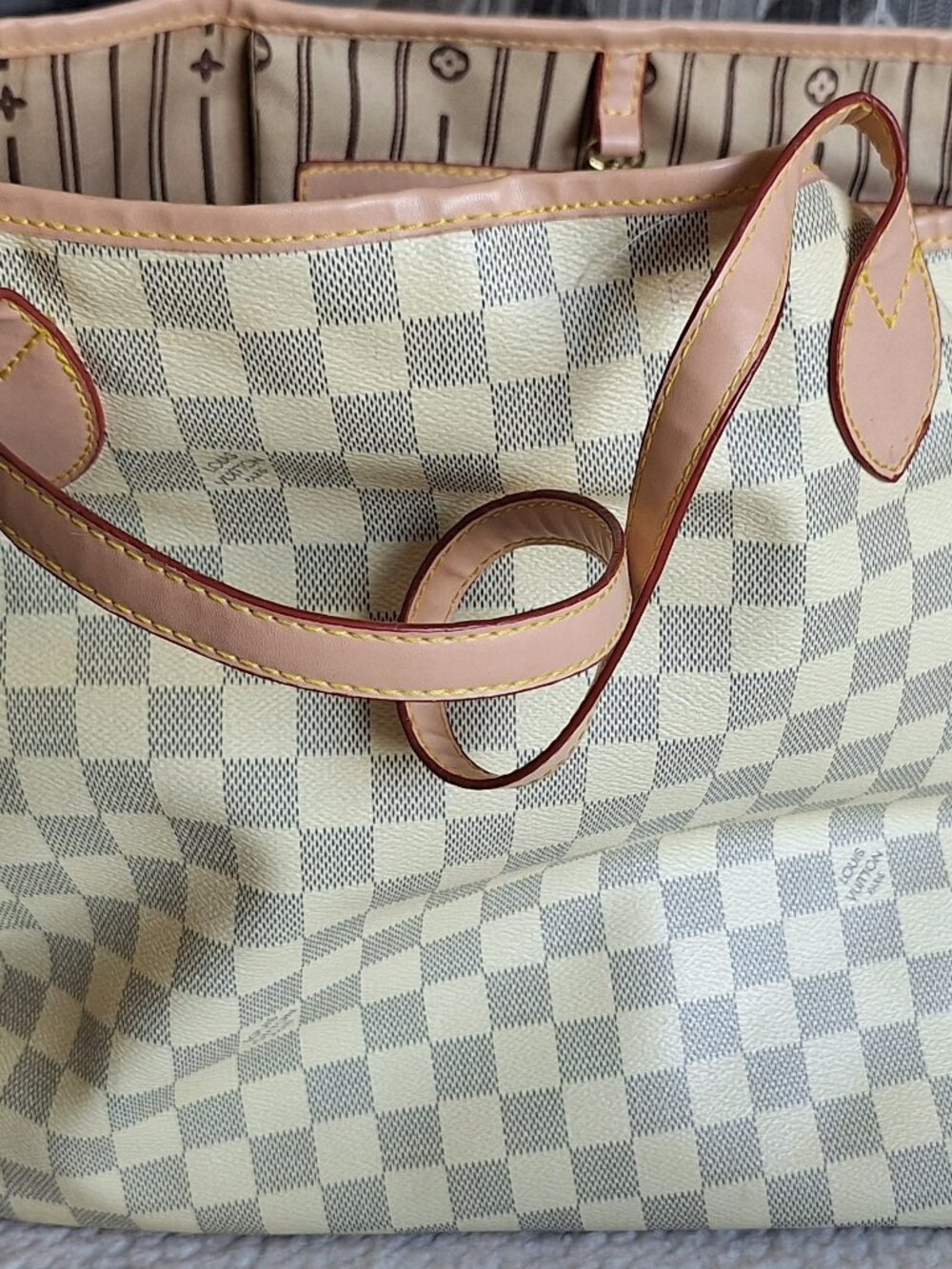 Louis Vuitton Damier Ebene NerverFull -  Used